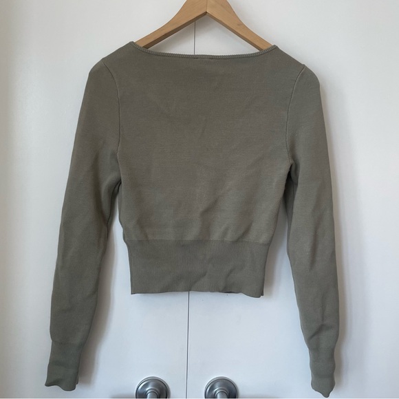 Abercrombie corset clasp sweater - Picture 2 of 2